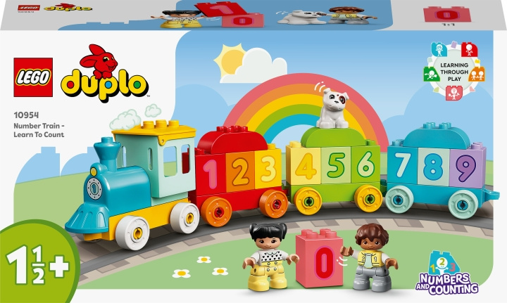 LEGO DUPLO My First 10954 - Siffertåg – Lär dig räkna in de groep SPEELGOED, KINDER- & BABYPRODUCTEN / Speelgoed / Bouwspeelgoed / Lego bij TP E-commerce Nordic AB (C32727)