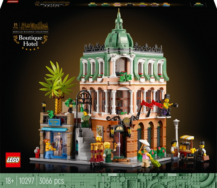 LEGO Creator Expert 10297 - Boutiquehotell in de groep SPEELGOED, KINDER- & BABYPRODUCTEN / Speelgoed / Bouwspeelgoed / Lego bij TP E-commerce Nordic AB (C32736)