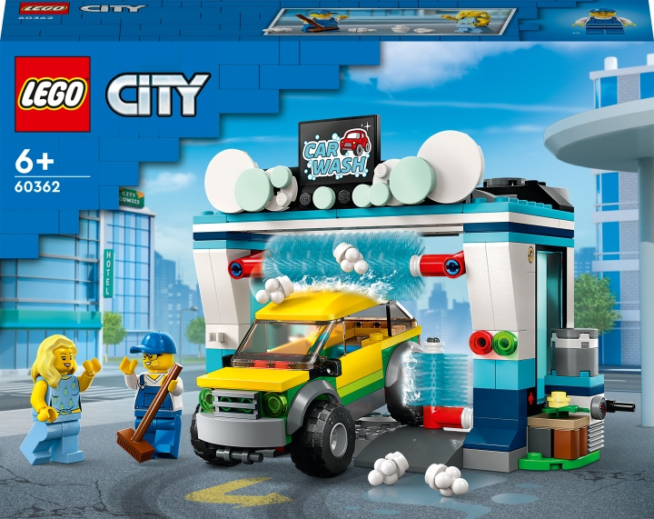 LEGO City My City 60362 - Car Wash in de groep SPEELGOED, KINDER- & BABYPRODUCTEN / Speelgoed / Bouwspeelgoed / Lego bij TP E-commerce Nordic AB (C32798)