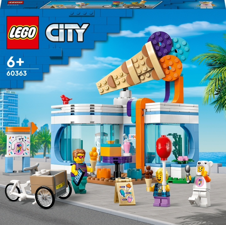 LEGO City My City 60363 Ice-Cream Shop in de groep SPEELGOED, KINDER- & BABYPRODUCTEN / Speelgoed / Bouwspeelgoed / Lego bij TP E-commerce Nordic AB (C32799)