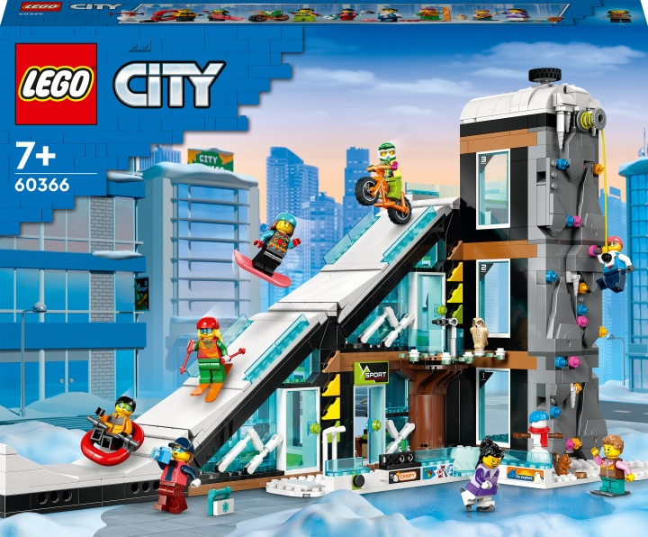 LEGO City My City 60366 - Ski and Climbing Center in de groep SPEELGOED, KINDER- & BABYPRODUCTEN / Speelgoed / Bouwspeelgoed / Lego bij TP E-commerce Nordic AB (C32802)