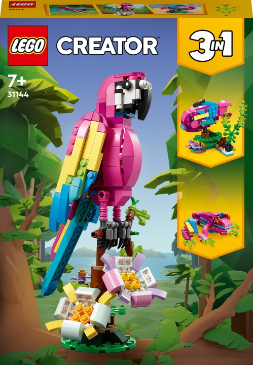 LEGO Creator 31144 - Exotisk rosa papegoja in de groep SPEELGOED, KINDER- & BABYPRODUCTEN / Speelgoed / Bouwspeelgoed / Lego bij TP E-commerce Nordic AB (C32806)