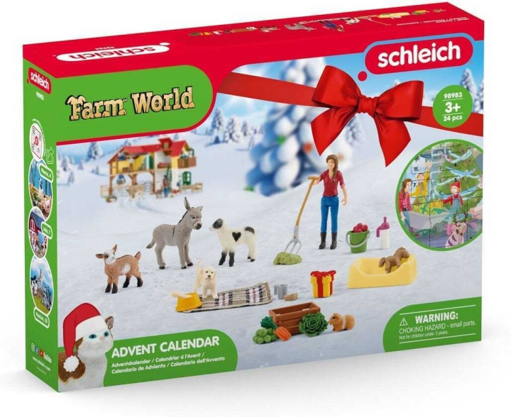 Schleich Farm World 98983 - Julkalender (2023) in de groep SPEELGOED, KINDER- & BABYPRODUCTEN / Speelgoed / Adventkalender bij TP E-commerce Nordic AB (C32962)