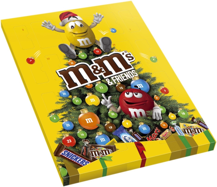 M&M\'S & Vrienden - Adventskalender, 361 g in de groep SPEELGOED, KINDER- & BABYPRODUCTEN / Speelgoed / Adventkalender bij TP E-commerce Nordic AB (C32979)