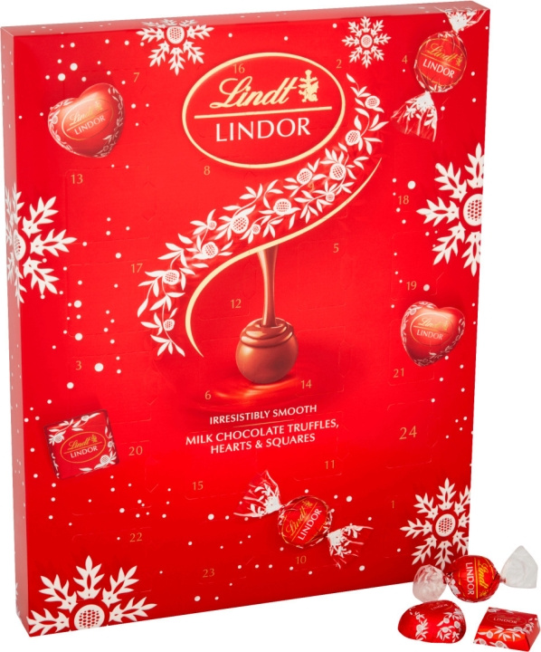 Lindt Lindor - Adventskalender 300 g in de groep SPEELGOED, KINDER- & BABYPRODUCTEN / Speelgoed / Adventkalender bij TP E-commerce Nordic AB (C32986)