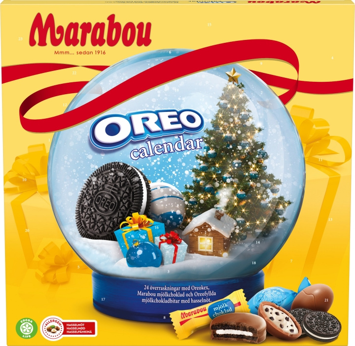 Toblerone Marabou Oreo - Adventskalender, 275 g in de groep SPEELGOED, KINDER- & BABYPRODUCTEN / Speelgoed / Adventkalender bij TP E-commerce Nordic AB (C32998)