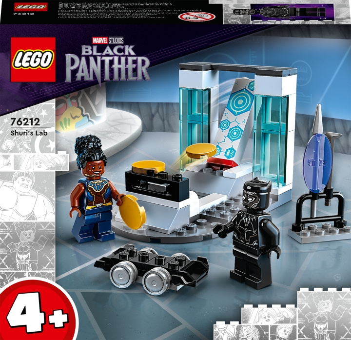 LEGO Marvel Super Heroes 76212 - Shuri\'s Lab in de groep SPEELGOED, KINDER- & BABYPRODUCTEN / Speelgoed / Bouwspeelgoed / Lego bij TP E-commerce Nordic AB (C33352)