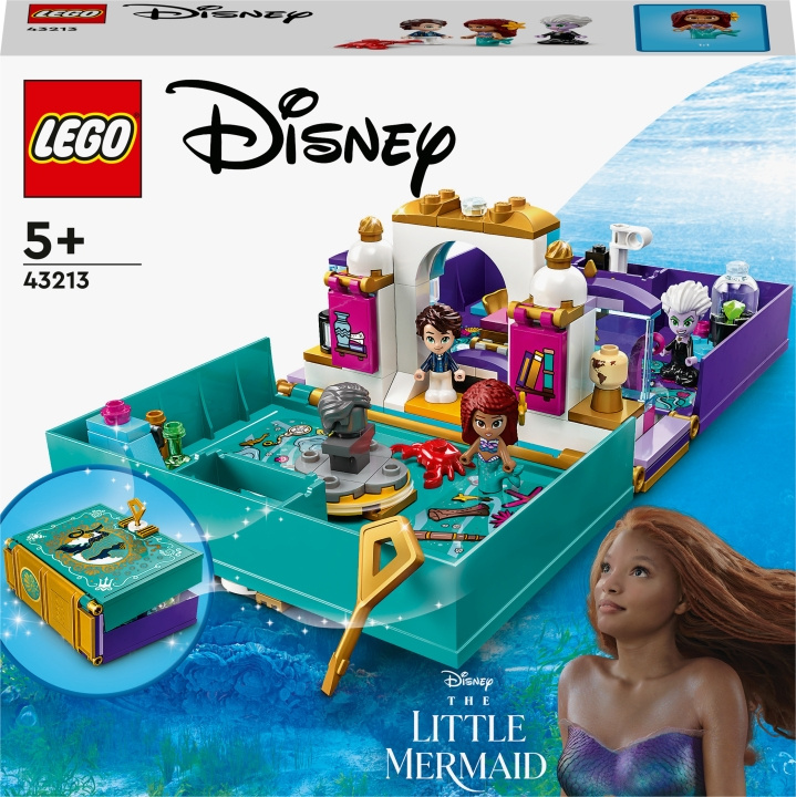 LEGO Disney Princess 43213 - The Little Mermaid Story Book in de groep SPEELGOED, KINDER- & BABYPRODUCTEN / Speelgoed / Bouwspeelgoed / Lego bij TP E-commerce Nordic AB (C33411)