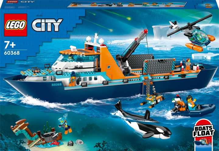 LEGO City Exploration 60368 - Arctic Explorer Ship in de groep SPEELGOED, KINDER- & BABYPRODUCTEN / Speelgoed / Bouwspeelgoed / Lego bij TP E-commerce Nordic AB (C33426)