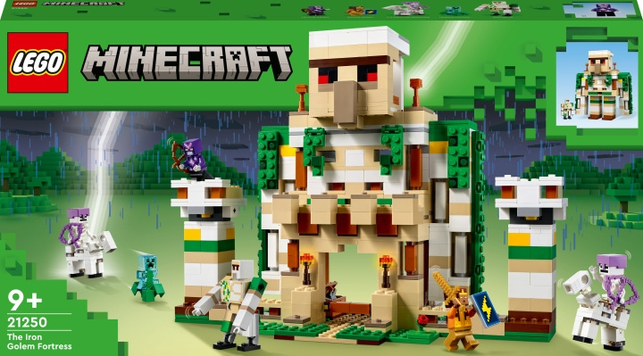 LEGO Minecraft 21250 - The Iron Golem Fortress in de groep SPEELGOED, KINDER- & BABYPRODUCTEN / Speelgoed / Bouwspeelgoed / Lego bij TP E-commerce Nordic AB (C33471)