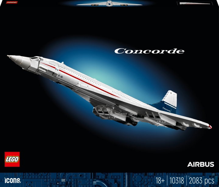 LEGO Icons 10318 - Concorde in de groep SPEELGOED, KINDER- & BABYPRODUCTEN / Speelgoed / Bouwspeelgoed / Lego bij TP E-commerce Nordic AB (C33522)