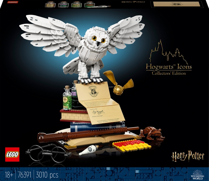 LEGO Harry Potter 76391 - Hogwarts Icons - Collectors\' Edition in de groep SPEELGOED, KINDER- & BABYPRODUCTEN / Speelgoed / Bouwspeelgoed / Lego bij TP E-commerce Nordic AB (C33563)