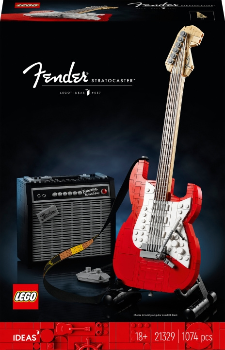 LEGO Ideas 21329 - Fender Stratocaster in de groep SPEELGOED, KINDER- & BABYPRODUCTEN / Speelgoed / Bouwspeelgoed / Lego bij TP E-commerce Nordic AB (C33566)