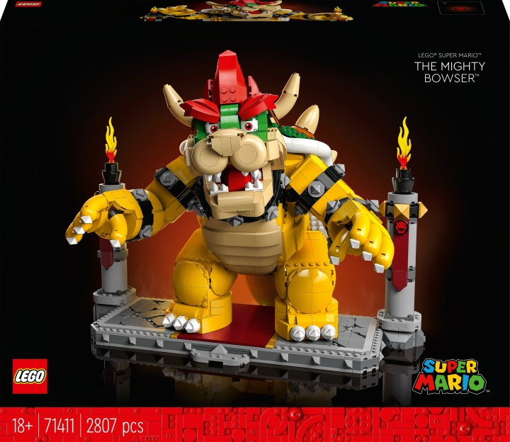 LEGO Super Mario 71411 - The Mighty Bowser in de groep SPEELGOED, KINDER- & BABYPRODUCTEN / Speelgoed / Bouwspeelgoed / Lego bij TP E-commerce Nordic AB (C33584)