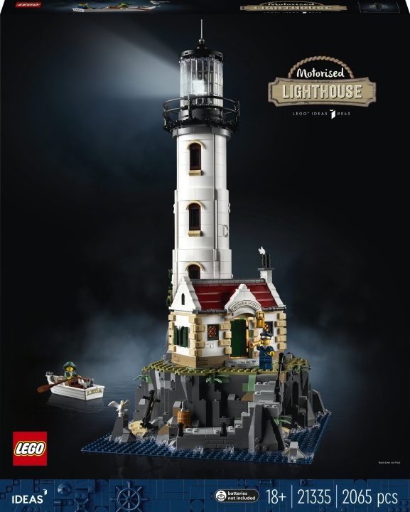 LEGO Ideas 21335 - Motorized Lighthouse in de groep SPEELGOED, KINDER- & BABYPRODUCTEN / Speelgoed / Bouwspeelgoed / Lego bij TP E-commerce Nordic AB (C33585)