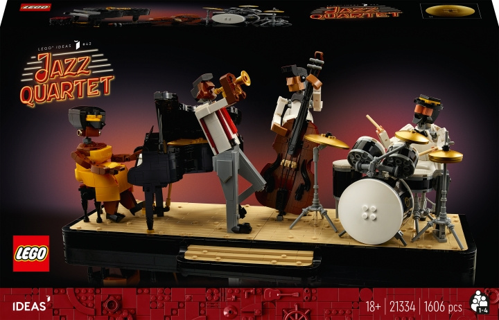 LEGO Ideas 21334 - Jazz Quartet in de groep SPEELGOED, KINDER- & BABYPRODUCTEN / Speelgoed / Bouwspeelgoed / Lego bij TP E-commerce Nordic AB (C33586)