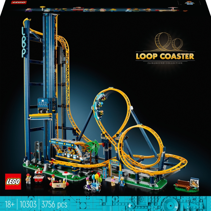 LEGO Icons 10303 - Loop Coaster in de groep SPEELGOED, KINDER- & BABYPRODUCTEN / Speelgoed / Bouwspeelgoed / Lego bij TP E-commerce Nordic AB (C33588)