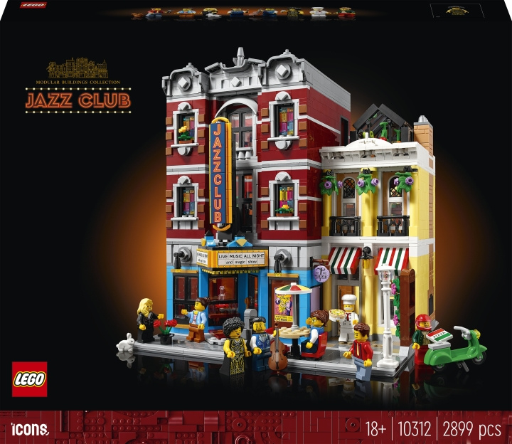 LEGO Icons 10312 - Jazz Club in de groep SPEELGOED, KINDER- & BABYPRODUCTEN / Speelgoed / Bouwspeelgoed / Lego bij TP E-commerce Nordic AB (C33597)