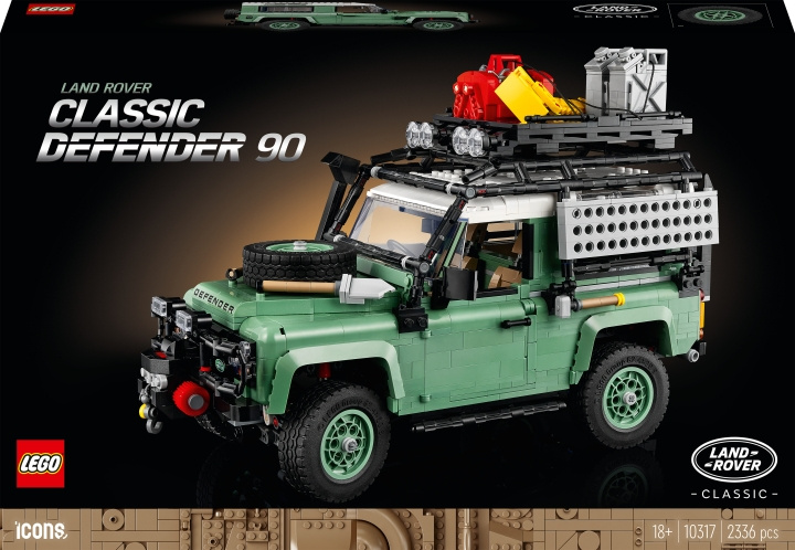 LEGO Icons 10317 - Land Rover Classic Defender 90 in de groep SPEELGOED, KINDER- & BABYPRODUCTEN / Speelgoed / Bouwspeelgoed / Lego bij TP E-commerce Nordic AB (C33601)