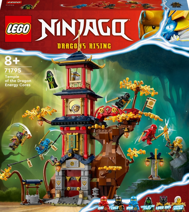 LEGO Ninjago 71795 - Temple of the Dragon Energy Cores in de groep SPEELGOED, KINDER- & BABYPRODUCTEN / Speelgoed / Bouwspeelgoed / Lego bij TP E-commerce Nordic AB (C33605)