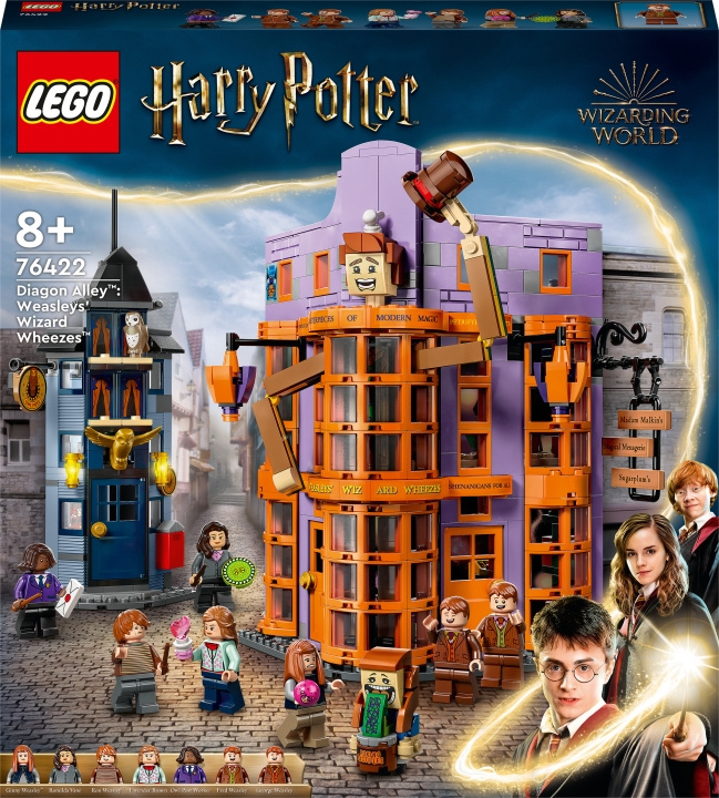 LEGO Harry Potter 76422 - Diagon Alley: Weasleys\' Wizard Wheezes in de groep SPEELGOED, KINDER- & BABYPRODUCTEN / Speelgoed / Bouwspeelgoed / Lego bij TP E-commerce Nordic AB (C33607)