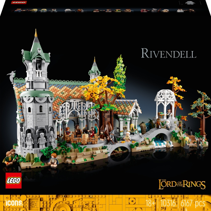 LEGO Lord of the Rings 10316 - THE LORD OF THE RINGS: RIVENDELL in de groep SPEELGOED, KINDER- & BABYPRODUCTEN / Speelgoed / Bouwspeelgoed / Lego bij TP E-commerce Nordic AB (C33617)