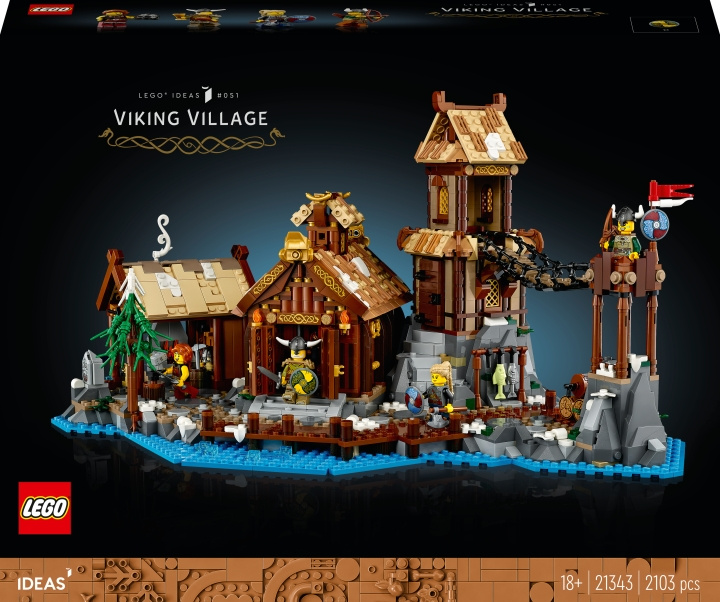 LEGO Ideas 21343 - Viking Village in de groep SPEELGOED, KINDER- & BABYPRODUCTEN / Speelgoed / Bouwspeelgoed / Lego bij TP E-commerce Nordic AB (C33620)