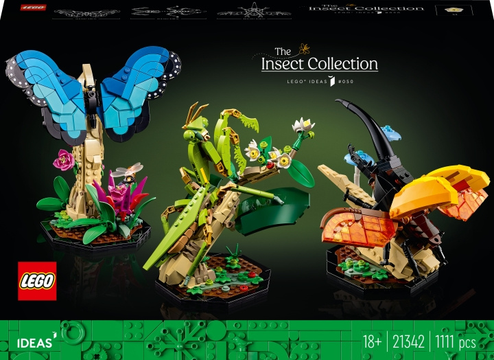 LEGO Ideas 21342 - The Insect Collection in de groep SPEELGOED, KINDER- & BABYPRODUCTEN / Speelgoed / Bouwspeelgoed / Lego bij TP E-commerce Nordic AB (C33621)