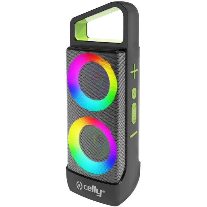 Celly Groovergb Trådlös högtalare RGB 10W in de groep HOME ELECTRONICS / Audio & Beeld / Luidsprekers & accessoires / Bluetooth-luidsprekers / Draagbare luidsprekers bij TP E-commerce Nordic AB (C33764)