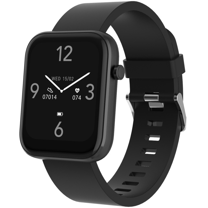 DENVER Bluetooth smartwatch with heart rate sensor, blood pressure and blood oxygen monitor in de groep SPORT, VRIJE TIJD & HOBBY / Smartwatch & Activiteitsmeters / Smartwatches bij TP E-commerce Nordic AB (C33887)