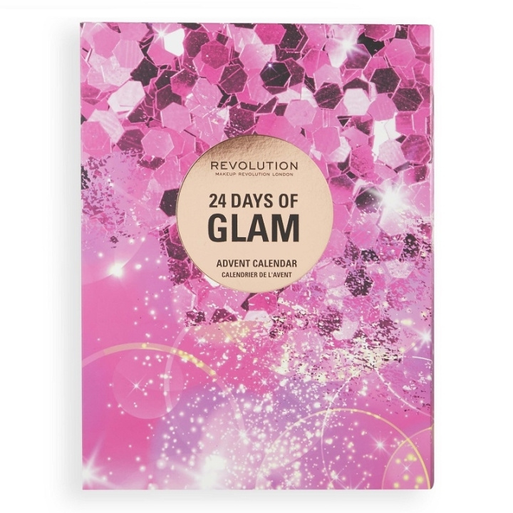 Makeup Revolution 24 Days of Glam Advent Calendar in de groep BEAUTY & HEALTH / Cadeausets / Cadeausets voor haar bij TP E-commerce Nordic AB (C33941)