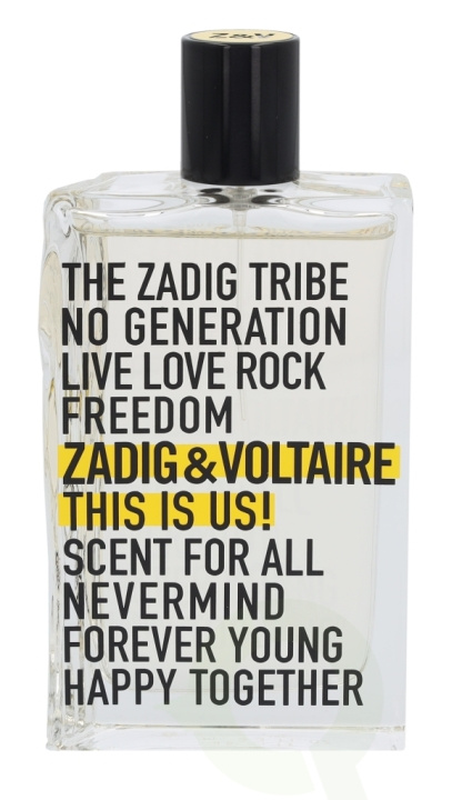 Zadig & Voltaire This is Us! SNFH Edt Spray 100 ml in de groep BEAUTY & HEALTH / Geuren & Parfum / Parfum / Unisex bij TP E-commerce Nordic AB (C34142)