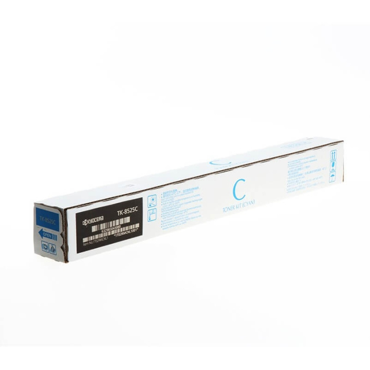 Kyocera Toner 1T02RMCNL1 TK-8525 Cyan in de groep COMPUTERS & RANDAPPARATUUR / Printers & Accessoires / Inkt & Toner / Toner / Kyocera bij TP E-commerce Nordic AB (C34895)