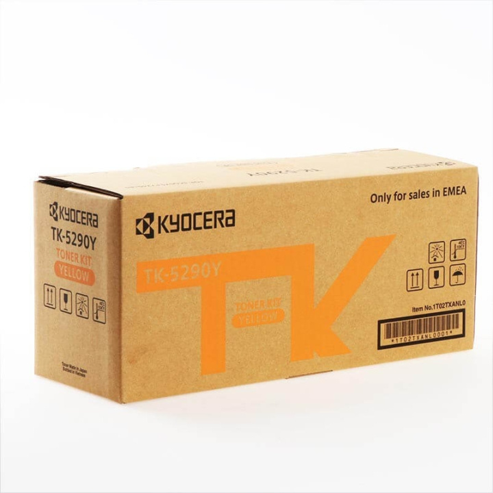 Kyocera Toner 1T02TXANL0 TK-5290 Gul in de groep COMPUTERS & RANDAPPARATUUR / Printers & Accessoires / Inkt & Toner / Toner / Kyocera bij TP E-commerce Nordic AB (C34904)