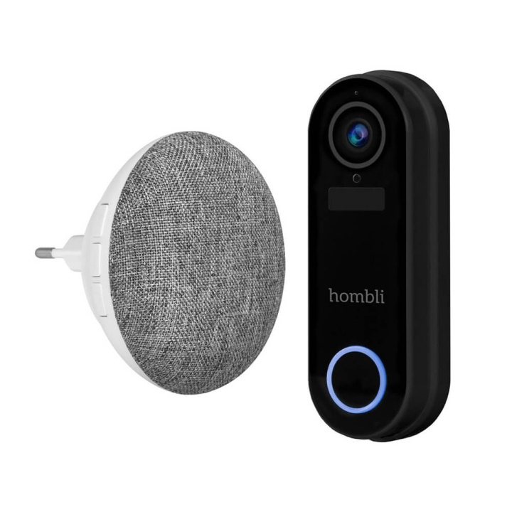 Hombli Smart Dörrklocka Pack Svart in de groep HUISHOUDEN & TUIN / Smart home / Deurbellen bij TP E-commerce Nordic AB (C35248)