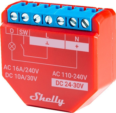 Shelly Plus 1PM Reläbrytare för Wi-Fi-nätverk in de groep HUISHOUDEN & TUIN / Smart home / Slimme huissystemen bij TP E-commerce Nordic AB (C36618)