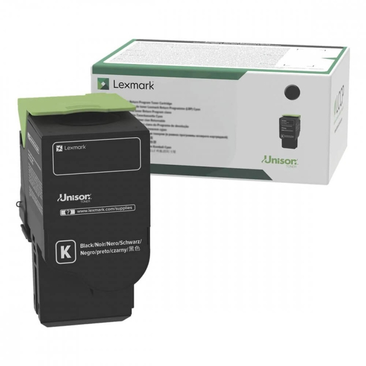 Lexmark Toner 78C20K0 Svart, Return in de groep COMPUTERS & RANDAPPARATUUR / Printers & Accessoires / Inkt & Toner / Toner / Lexmark bij TP E-commerce Nordic AB (C36722)