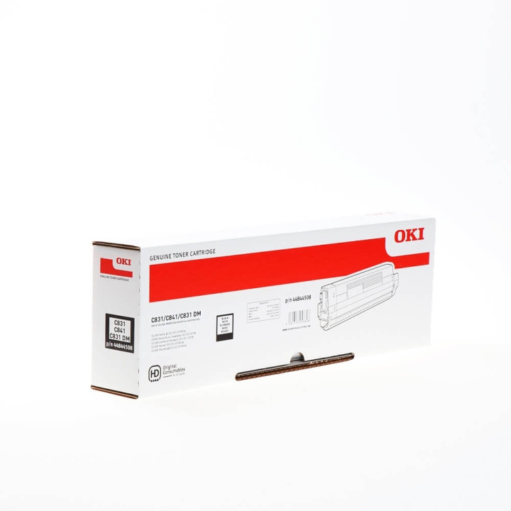 OKI Toner 44844508 Svart in de groep COMPUTERS & RANDAPPARATUUR / Printers & Accessoires / Inkt & Toner / Toner / OKI bij TP E-commerce Nordic AB (C36851)