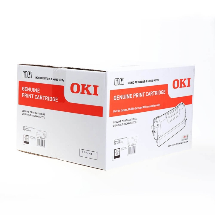 OKI Toner 45488802 Svart in de groep COMPUTERS & RANDAPPARATUUR / Printers & Accessoires / Inkt & Toner / Toner / OKI bij TP E-commerce Nordic AB (C36864)