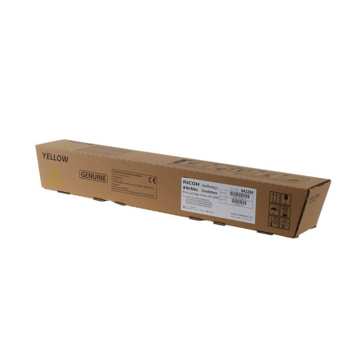 Ricoh Toner 842284 IM C6000 Gul in de groep COMPUTERS & RANDAPPARATUUR / Printers & Accessoires / Inkt & Toner / Toner / Ricoh bij TP E-commerce Nordic AB (C37048)