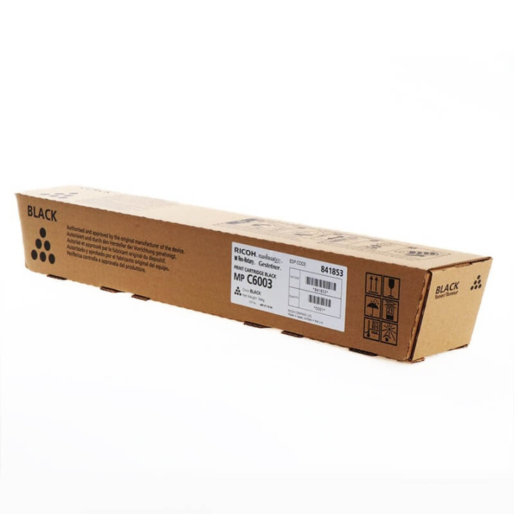 Ricoh Toner 841853 MP C6003 Svart in de groep COMPUTERS & RANDAPPARATUUR / Printers & Accessoires / Inkt & Toner / Toner / Ricoh bij TP E-commerce Nordic AB (C37117)