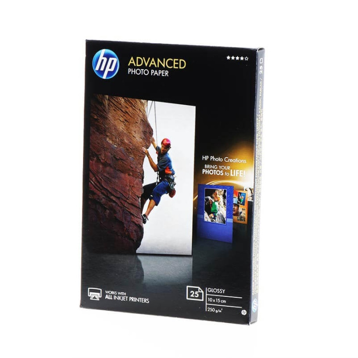 HP Papper Q8691A 10x15 Glossy in de groep COMPUTERS & RANDAPPARATUUR / Printers & Accessoires / Printers / Inkjet printers bij TP E-commerce Nordic AB (C37318)