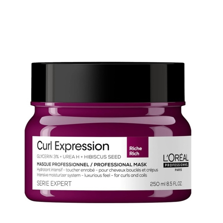 L\'ORÉAL PARIS L\'Oreal Professionnel Curl Expression Rich Hair Mask 250ml in de groep BEAUTY & HEALTH / Haar & Styling / Haarverzorging / Haarmasker bij TP E-commerce Nordic AB (C37762)