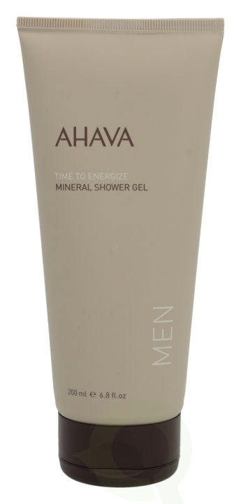 Ahava Men T.T.E. Mineral Shower Gel 200 ml in de groep BEAUTY & HEALTH / Huidsverzorging / Lichaamsverzorging / Bad- en douchegels bij TP E-commerce Nordic AB (C37794)