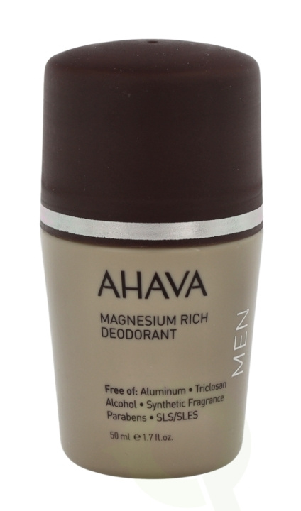 Ahava Men Roll-On Magnesium Rich Deodorant 50 ml in de groep BEAUTY & HEALTH / Geuren & Parfum / Deodorant / Deodorant voor vrouwen bij TP E-commerce Nordic AB (C37795)