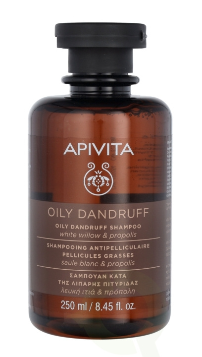 Apivita Oily Dandruff Shampoo 250 ml in de groep BEAUTY & HEALTH / Haar & Styling / Haarverzorging / Shampoo bij TP E-commerce Nordic AB (C37798)