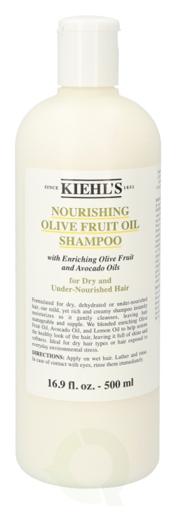 Kiehls Kiehl\'s Olive Fruit Oil Nourishing Shampoo 500 ml in de groep BEAUTY & HEALTH / Haar & Styling / Haarverzorging / Shampoo bij TP E-commerce Nordic AB (C37854)