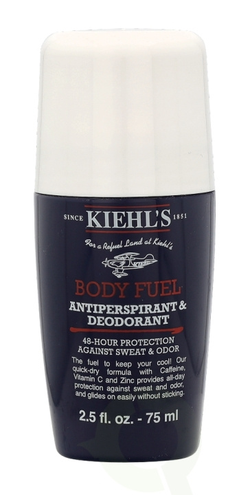 Kiehls Kiehl\'s Body Fuel Antiperspirant & Deodorant 75 ml in de groep BEAUTY & HEALTH / Geuren & Parfum / Deodorant / Deodorant voor vrouwen bij TP E-commerce Nordic AB (C37855)