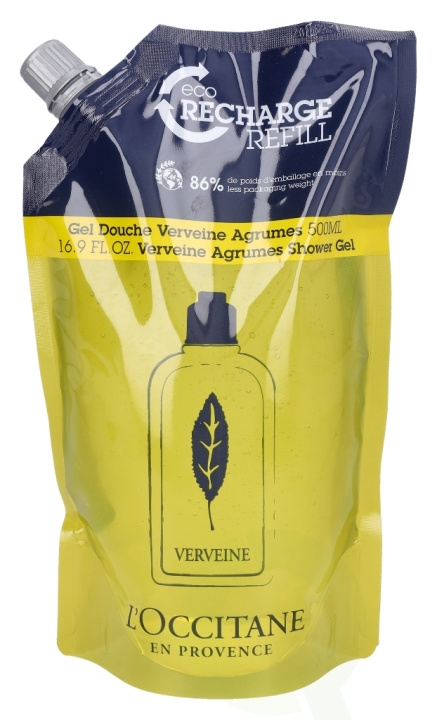 L\'Occitane Verbena Citrus Shower Gel - Refill 500 ml in de groep BEAUTY & HEALTH / Huidsverzorging / Lichaamsverzorging / Bad- en douchegels bij TP E-commerce Nordic AB (C37883)