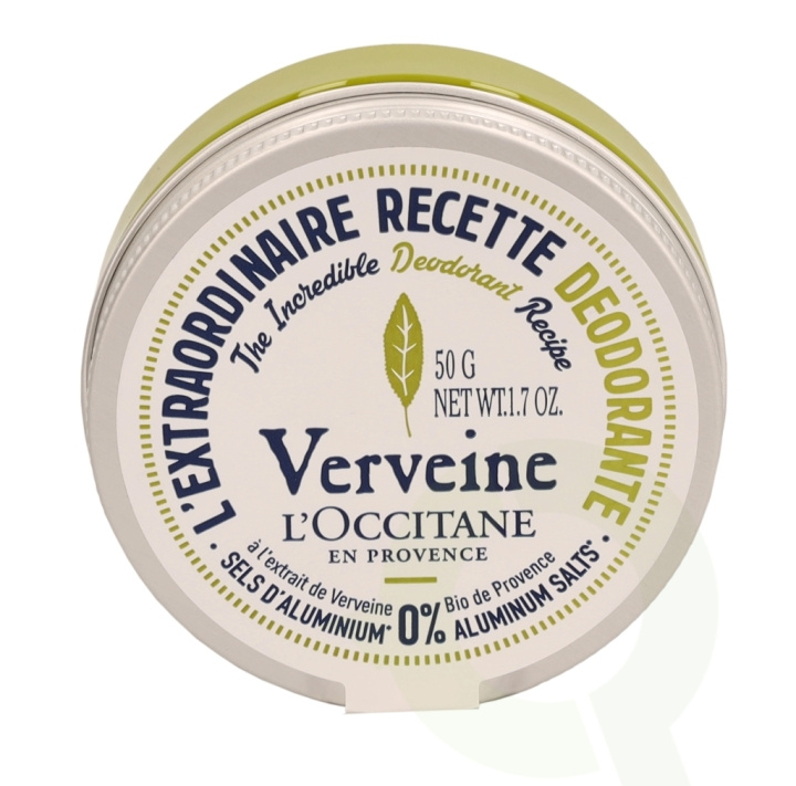 L\'Occitane Verbena Deodorant Balm 50 gr in de groep BEAUTY & HEALTH / Geuren & Parfum / Deodorant / Deodorant voor vrouwen bij TP E-commerce Nordic AB (C37902)